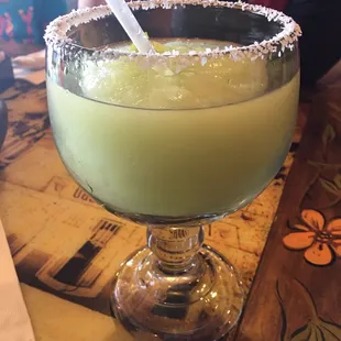 Margarita is stout.