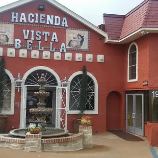 Front Entrance to Hacienda Vista Bella.