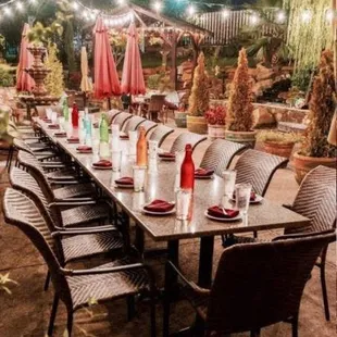 Our Wonderful Spacious Outdoor setting.