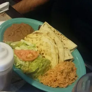 Fajita quesadillas