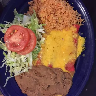 Green Cheese Enchiladas
