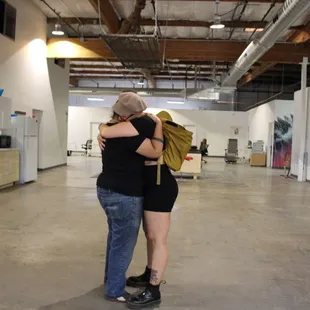 A farewell to one of our beloved community members, Teri, in July 2021.