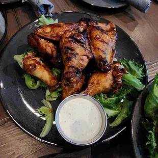 7 Iron: BBQ sauce Wings