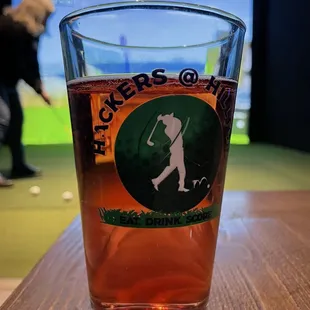 Cider and golf. What could be better