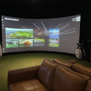 Private party room for larger gatherings