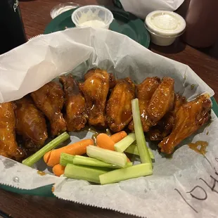 Hot &amp; Honey wings