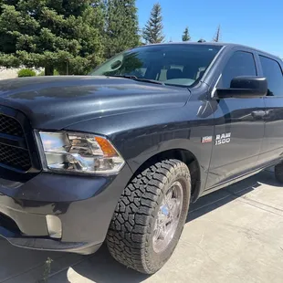 It's dirty as hell after paying $100 you'd think they would wash it !!!