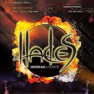 Hades Hookah Lounge ! Smoothest Hookah in Las Vegas ! Top of the line flavors with special blends made just for your taste!