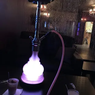 a hookah sitting on a table