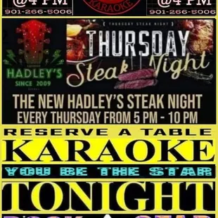 Steak night