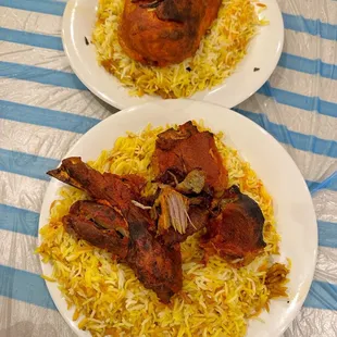 Hanith chicken and Hanith lamb