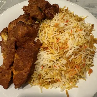 Lamb Haneth with rice