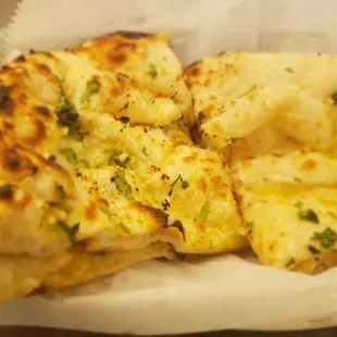 Garlic naan
