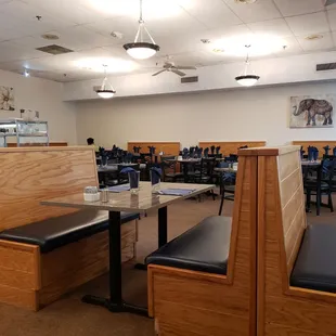 Open dining area