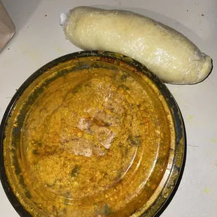 Egusi Soup with Chicken