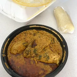 Egusi Soup with Chicken