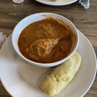 Peanut Butter Soup with Chicken