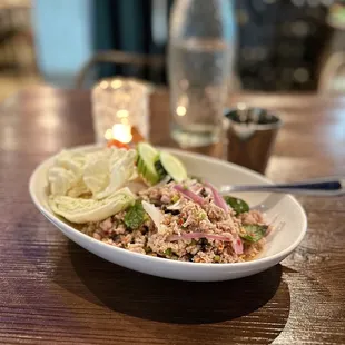 Chicken larb