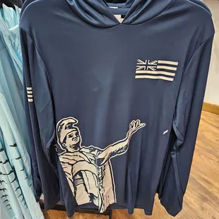 King Kamehameha and the Hawaiian flag...