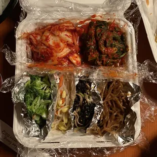 Banchan selection was great and very delicious.