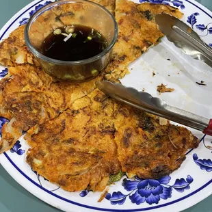 Kimchi pancake