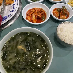 Seaweed soup