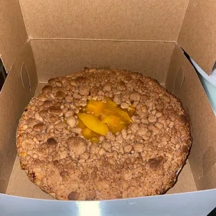 Peach Crumb--Looks amazing! It was a Thanksgiving gift that I can&apos;t wait for my family to taste!