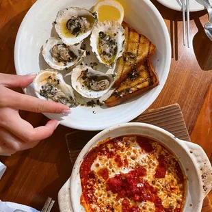 Grilled Oysters Seaweed Butter