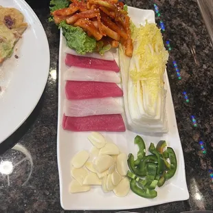 Bossam Veggies