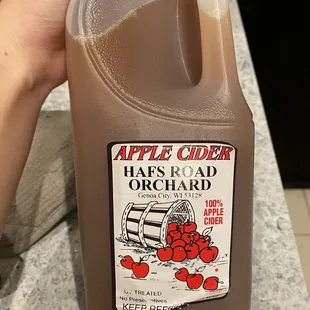 Yum! Tangy and flavorful cider!