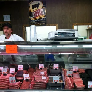 a man behind the counter