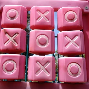Hugs n kisses, or tic tac toe?