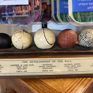 History of balls