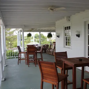 Enjoy a cocktail while overlooking the Donald Ross Course.