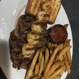 Other 1/2 of the steak special