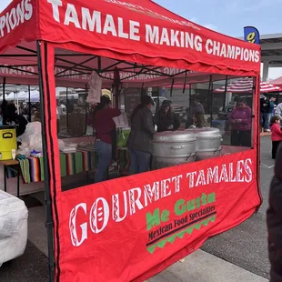 Tamale stand