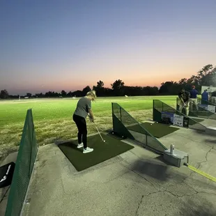 Toptracer on the driving range 10/10