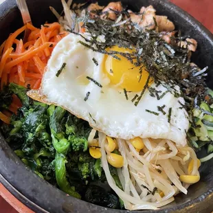 Chicken Sizzling Bi Bim Bop