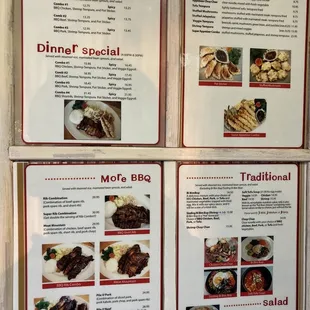 updated 3/2022 menu