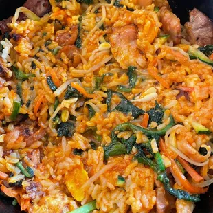 Chicken dolsot bibimbop