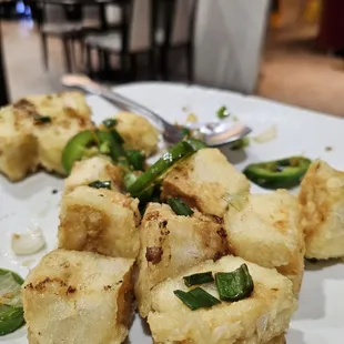 Salt and pepper tofu 5/5 get this pls