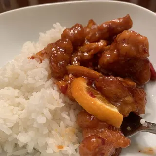 Orange Chicken Lunch Special