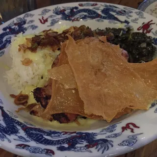 Balinese Chicken Rice Plate
