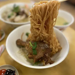 Braised   Duck Leg   Egg Noodle Soup