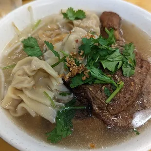Duck Leg Wonton Soup