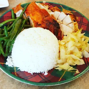 Roasted Pork Rice Plate