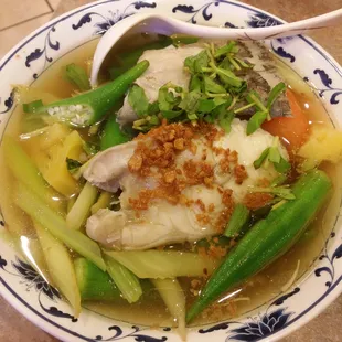 Sweet and Sour Fish Soup