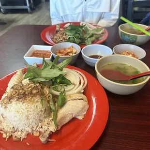 Chicken Rice Plate