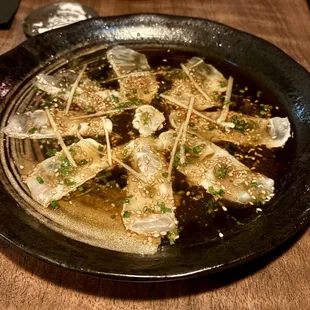 white fish carpaccio