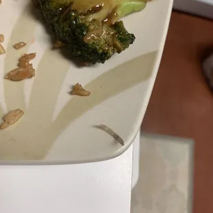 Fingernail in my food